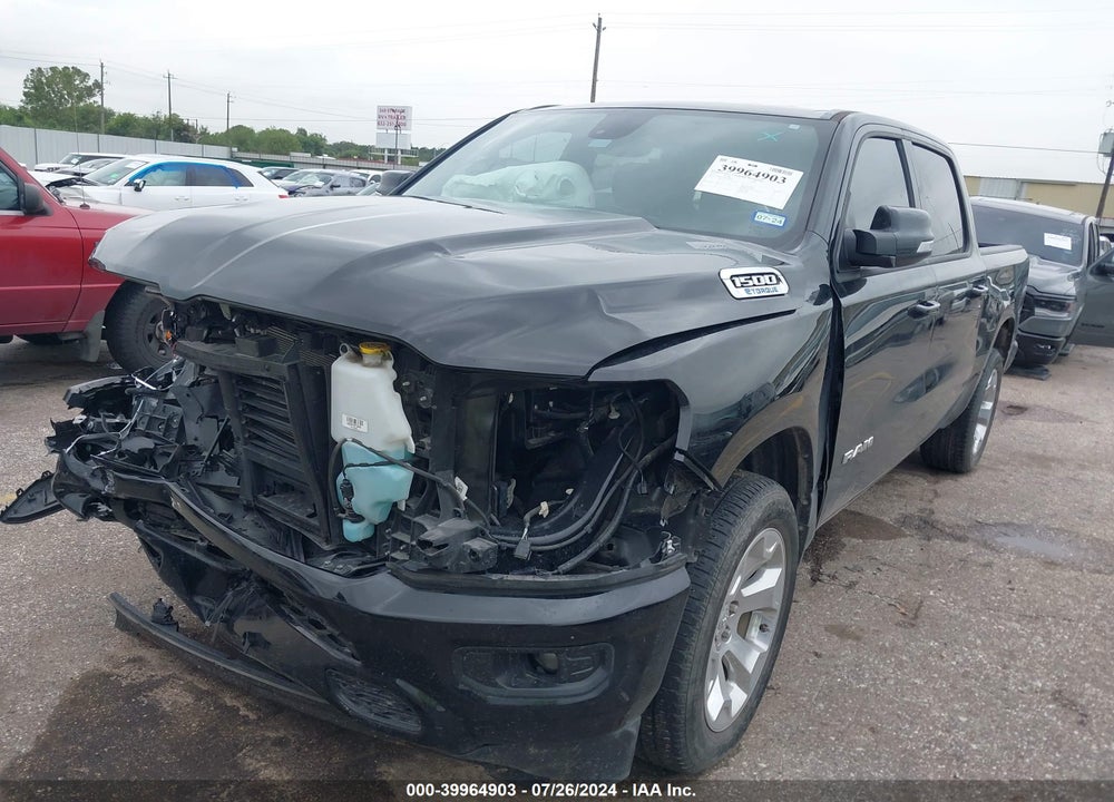 2022 RAM 1500 LONE STAR 4X2 5'7 BOX VIN: 1C6RREFG9NN382870