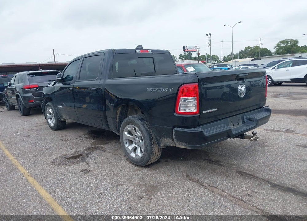 2022 RAM 1500 LONE STAR 4X2 5'7 BOX VIN: 1C6RREFG9NN382870