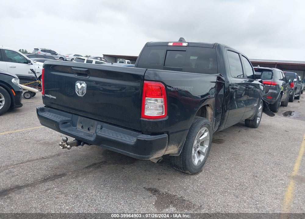 2022 RAM 1500 LONE STAR 4X2 5'7 BOX VIN: 1C6RREFG9NN382870