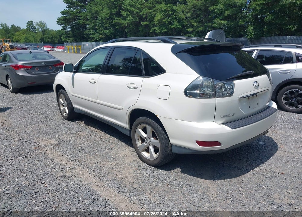 2007 LEXUS RX 350 VIN: 2T2HK31U87C025868