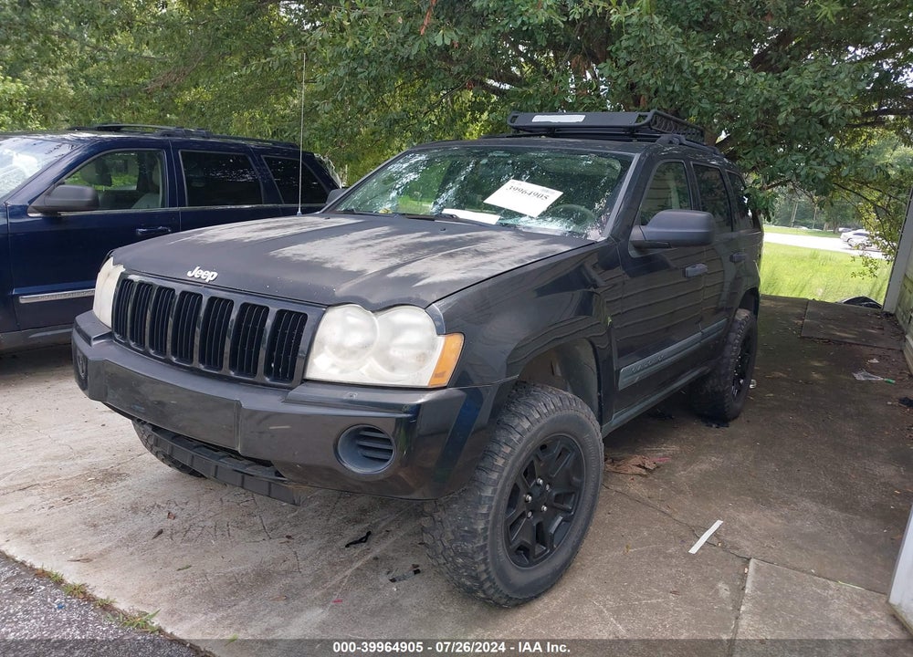 2005 JEEP GRAND CHEROKEE LAREDO VIN: 1J4GS48K05C577522