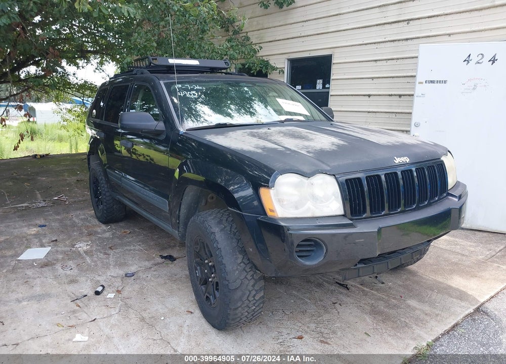 2005 JEEP GRAND CHEROKEE LAREDO VIN: 1J4GS48K05C577522