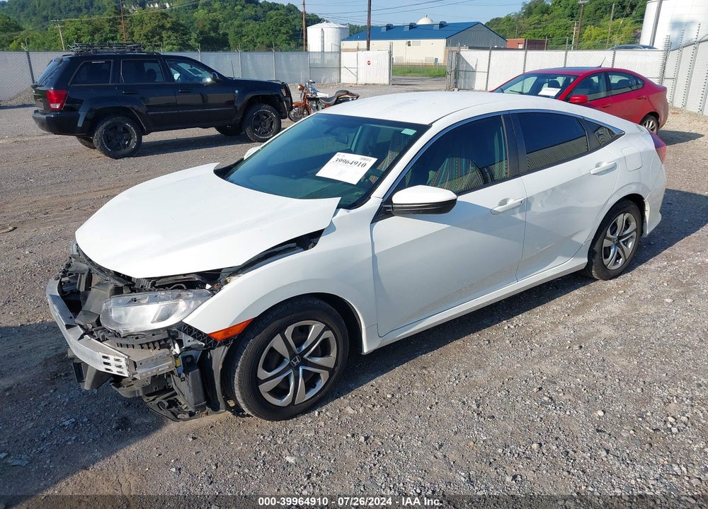 2017 HONDA CIVIC LX VIN: 19XFC2F56HE027724