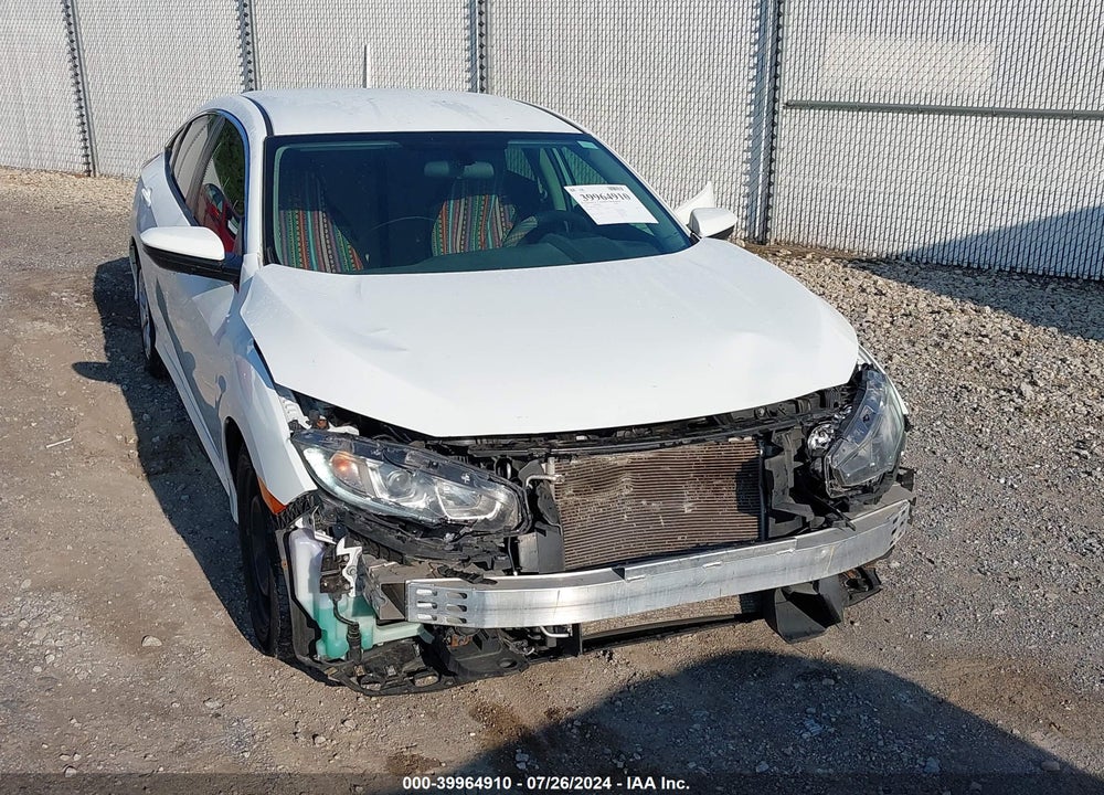 2017 HONDA CIVIC LX VIN: 19XFC2F56HE027724