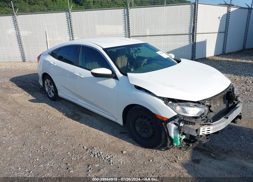 2017 HONDA CIVIC LX VIN: 19XFC2F56HE027724
