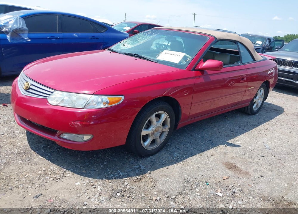 2002 TOYOTA CAMRY SOLARA SLE V6 VIN: 2T1FF28P92C591718