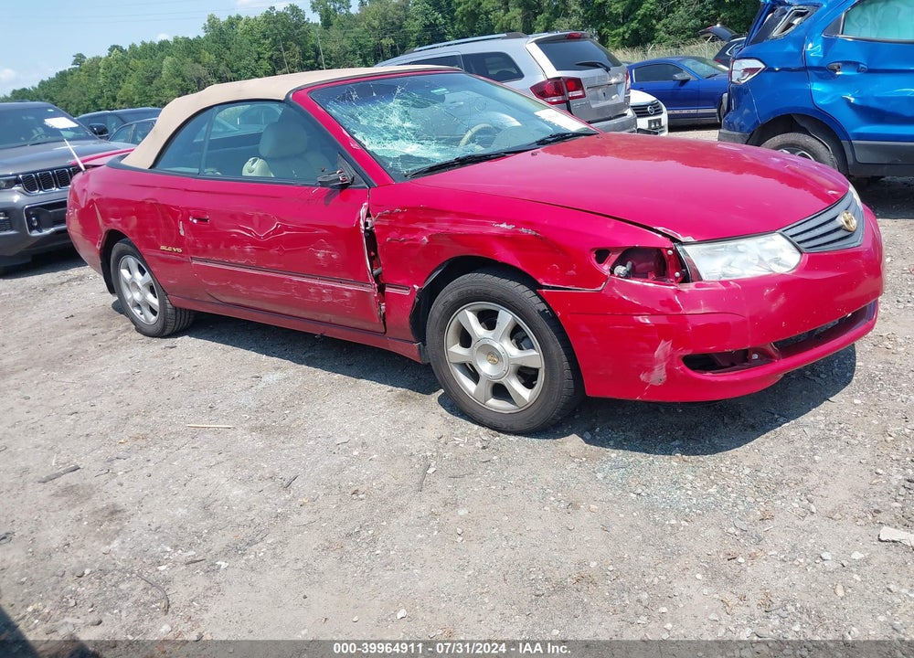 2002 TOYOTA CAMRY SOLARA SLE V6 VIN: 2T1FF28P92C591718