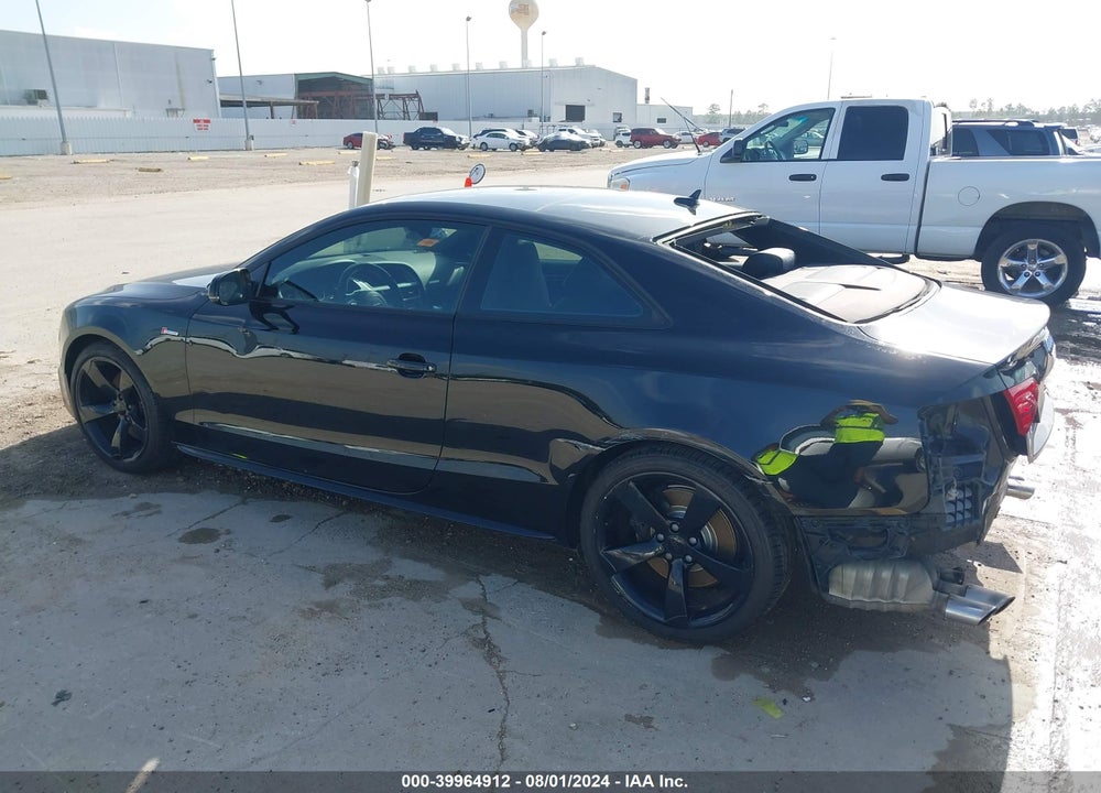 2015 AUDI S5 3.0T PREMIUM PLUS VIN: WAUCGAFR9FA058581