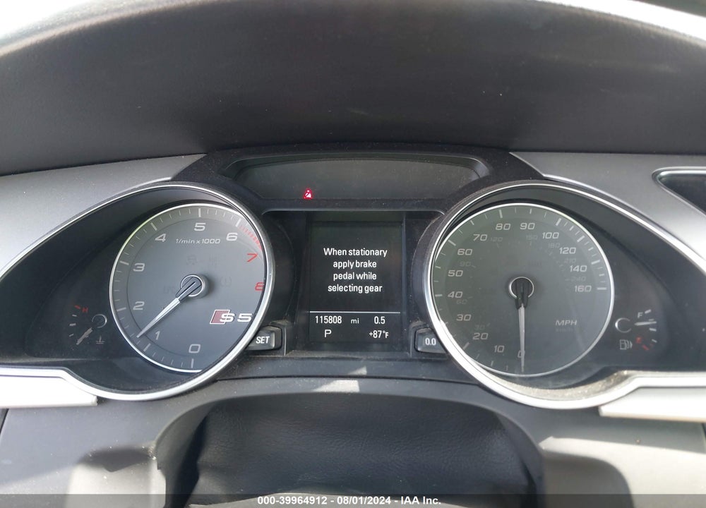 2015 AUDI S5 3.0T PREMIUM PLUS VIN: WAUCGAFR9FA058581