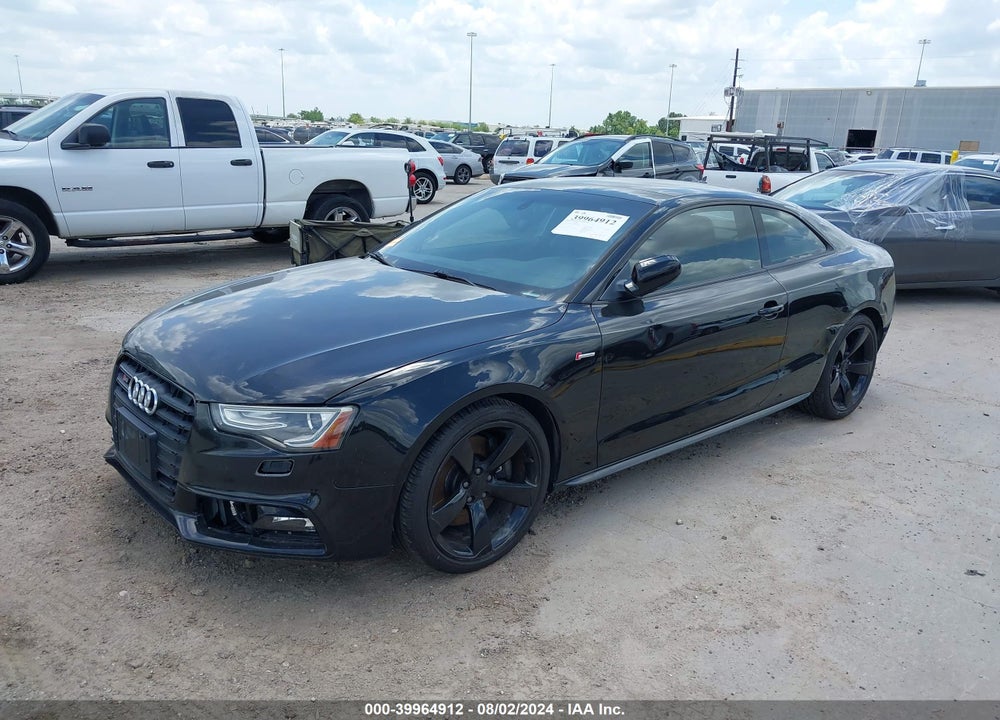 2015 AUDI S5 3.0T PREMIUM PLUS VIN: WAUCGAFR9FA058581