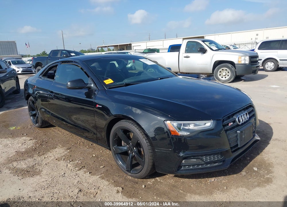 2015 AUDI S5 3.0T PREMIUM PLUS VIN: WAUCGAFR9FA058581