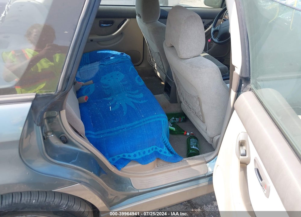 2001 SUBARU OUTBACK VIN: 4S3BH665X17614263