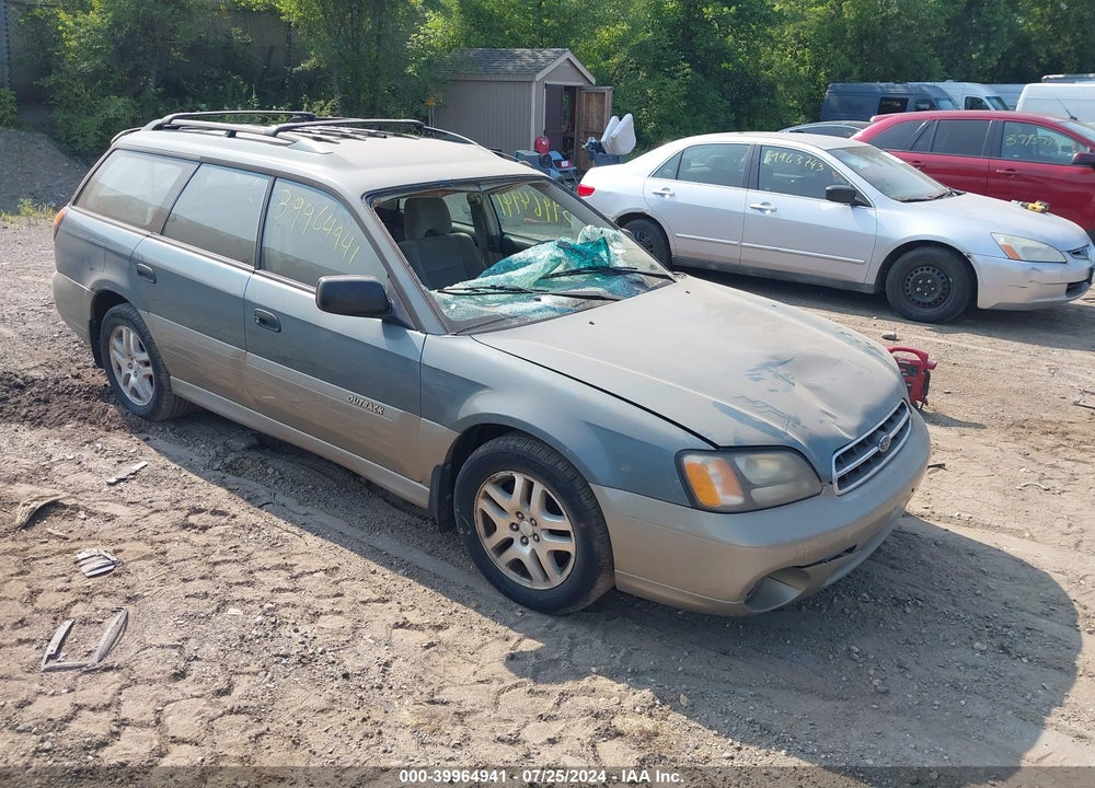 2001 SUBARU OUTBACK VIN: 4S3BH665X17614263