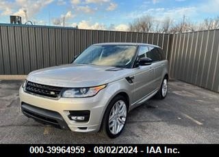 2015 LAND ROVER RANGE ROVER SPORT 5.0L V8 SUPERCHARGED AUTOBIOGRAPHY VIN: SALWV2TF5FA537692