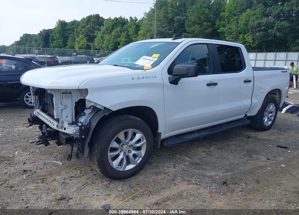 2019 CHEVROLET SILVERADO 1500 CUSTOM VIN: 1GCPYBEH9KZ398969