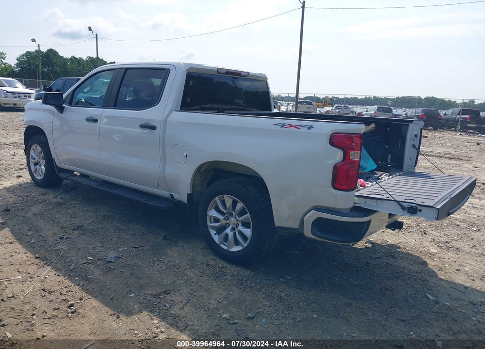 2019 CHEVROLET SILVERADO 1500 CUSTOM VIN: 1GCPYBEH9KZ398969