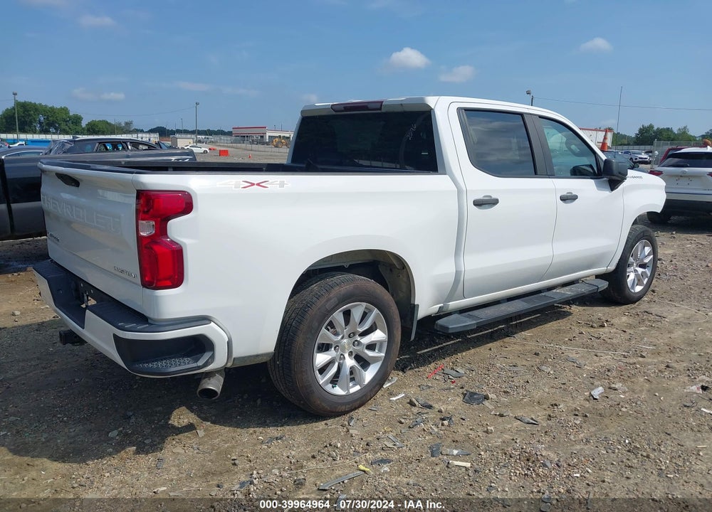 2019 CHEVROLET SILVERADO 1500 CUSTOM VIN: 1GCPYBEH9KZ398969