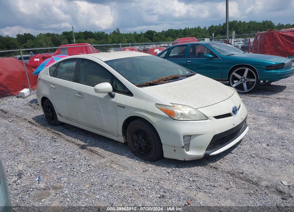 2012 TOYOTA PRIUS THREE VIN: JTDKN3DU3C1505554