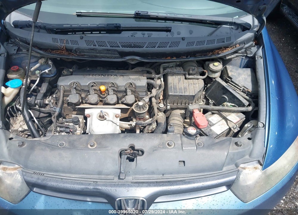 2008 HONDA CIVIC LX VIN: 2HGFG12698H533275