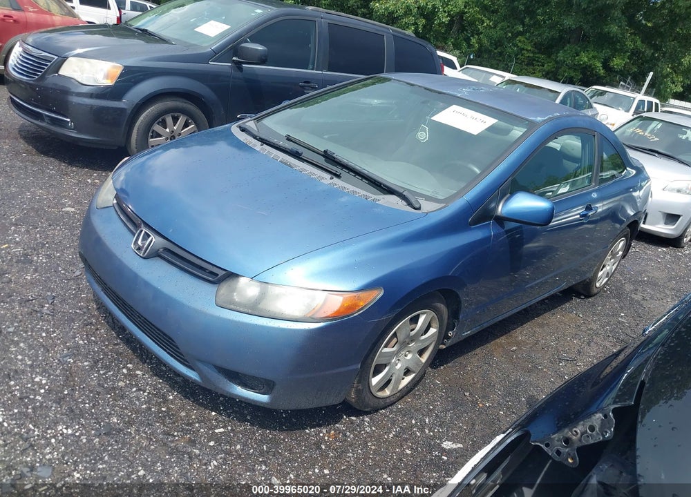 2008 HONDA CIVIC LX VIN: 2HGFG12698H533275