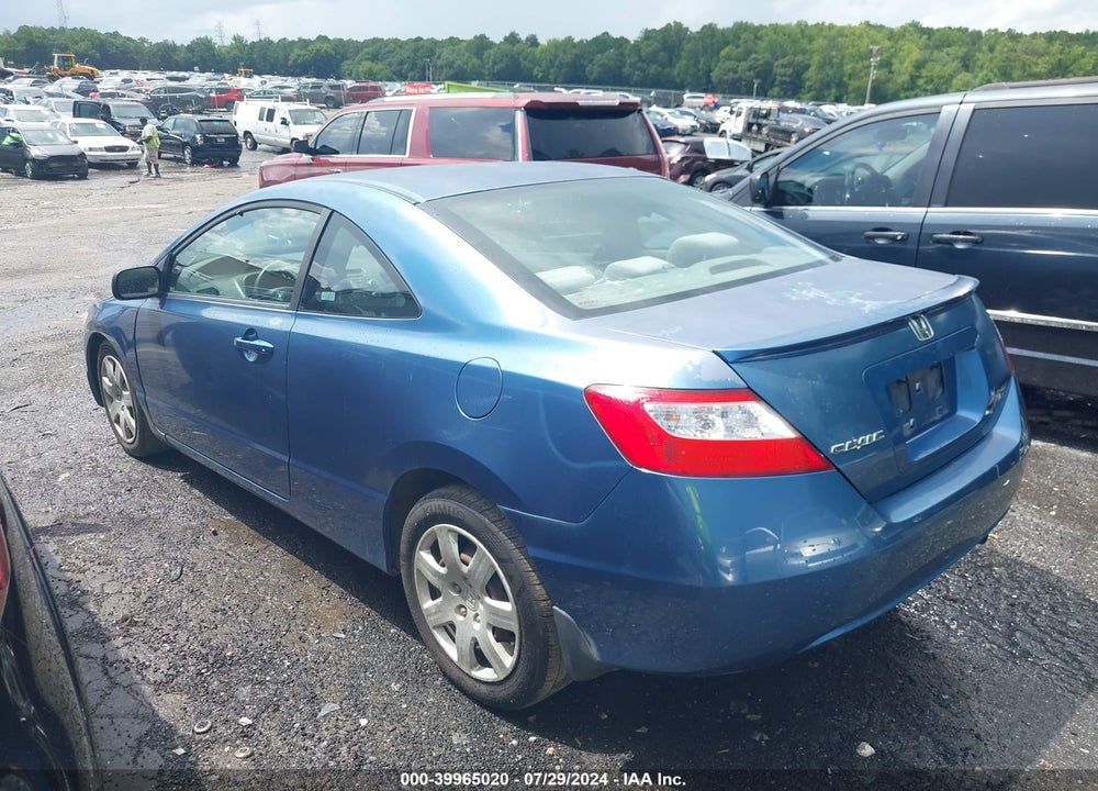 2008 HONDA CIVIC LX VIN: 2HGFG12698H533275