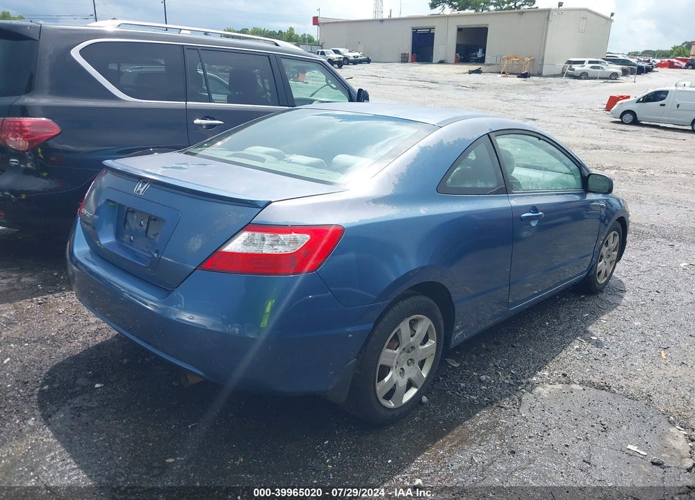 2008 HONDA CIVIC LX VIN: 2HGFG12698H533275
