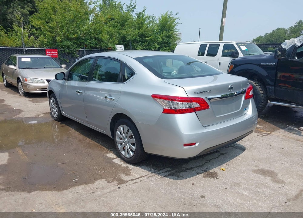 2014 NISSAN SENTRA FE+ S/FE+ SV/S/SL/SR/SV VIN: 3N1AB7AP1EL672827
