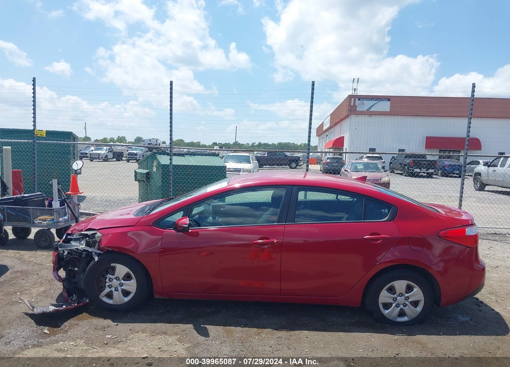 2015 KIA FORTE VIN: KNAFX4A63F5415693