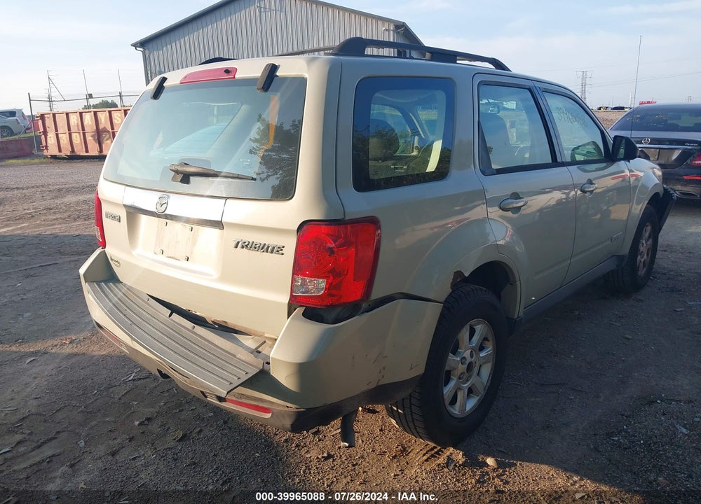 2008 MAZDA TRIBUTE S SPORT VIN: 4F2CZ96138KM09052