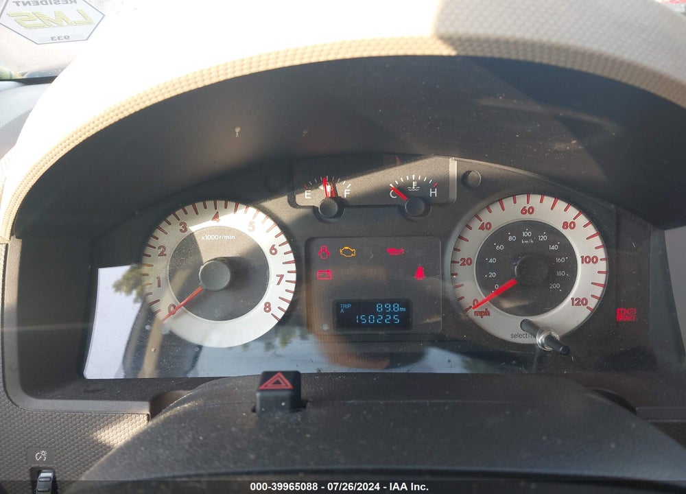 2008 MAZDA TRIBUTE S SPORT VIN: 4F2CZ96138KM09052