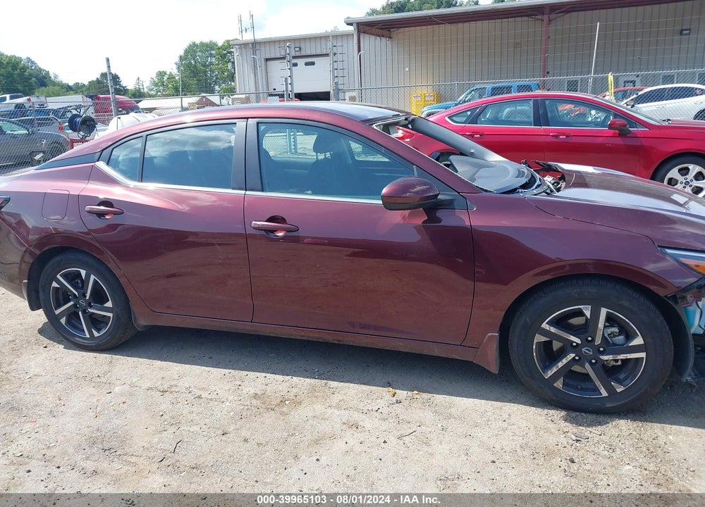 2024 NISSAN SENTRA SV XTRONIC CVT VIN: 3N1AB8CV6RY240115