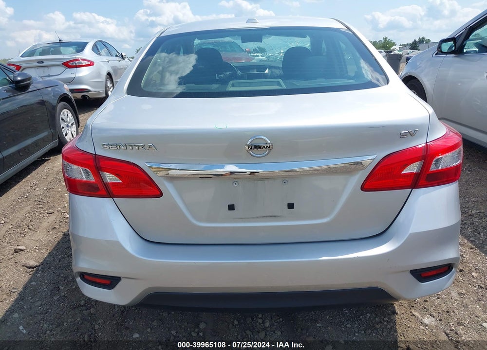 2019 NISSAN SENTRA SV VIN: 3N1AB7AP1KY320801