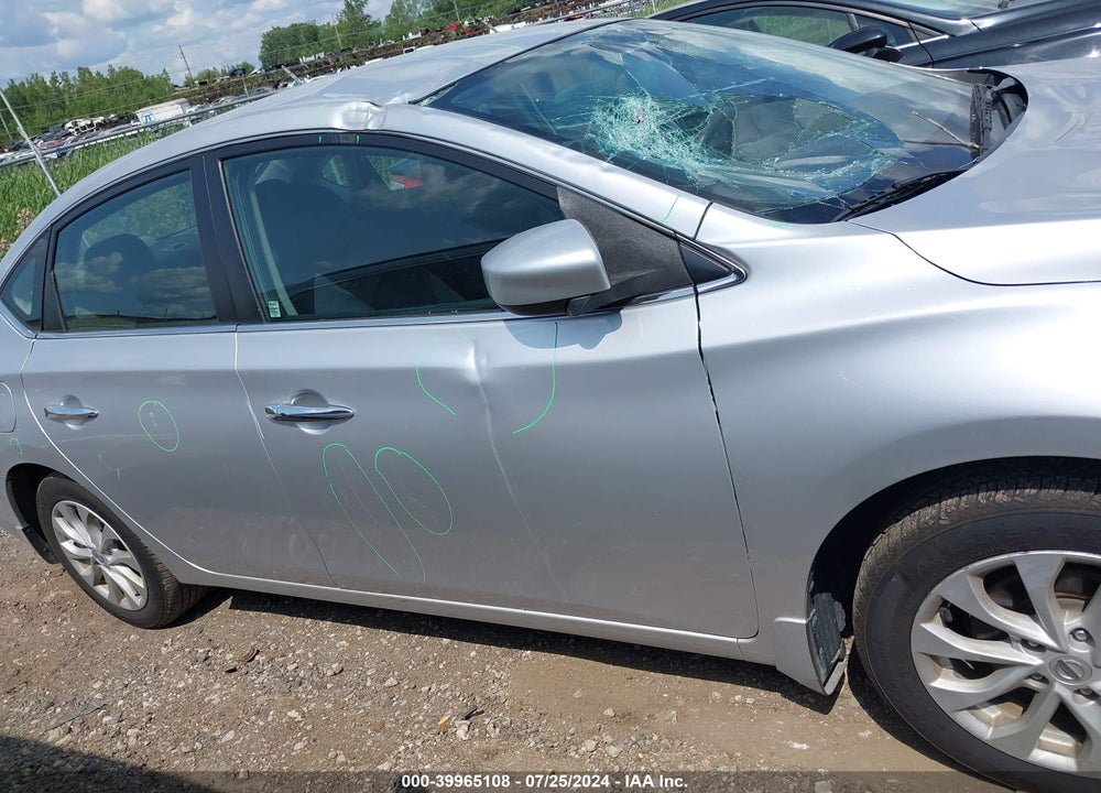2019 NISSAN SENTRA SV VIN: 3N1AB7AP1KY320801