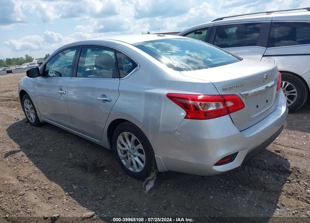 2019 NISSAN SENTRA SV VIN: 3N1AB7AP1KY320801