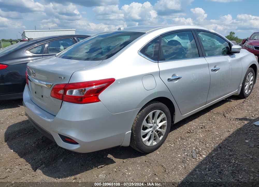 2019 NISSAN SENTRA SV VIN: 3N1AB7AP1KY320801