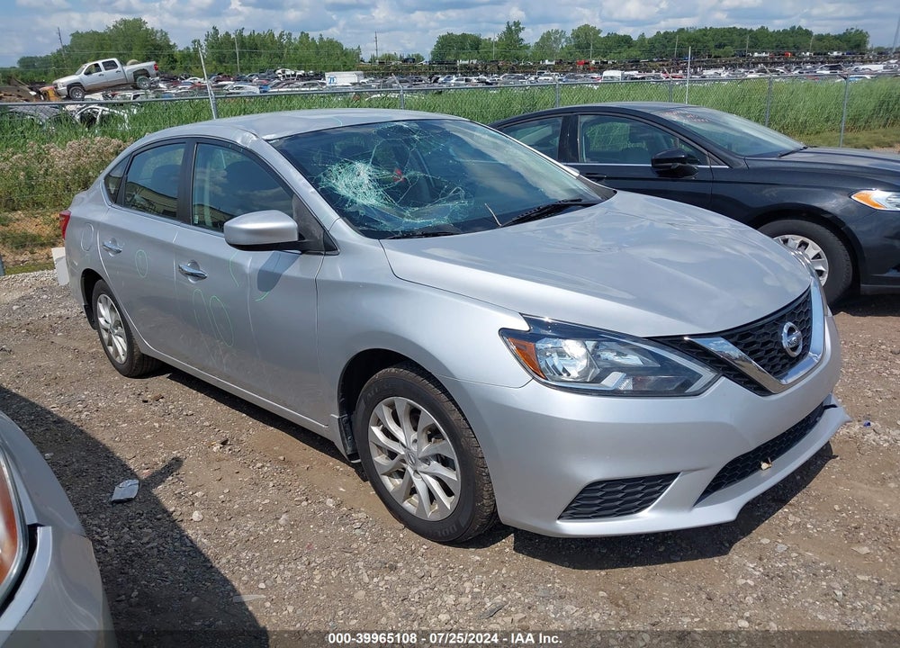 2019 NISSAN SENTRA SV VIN: 3N1AB7AP1KY320801
