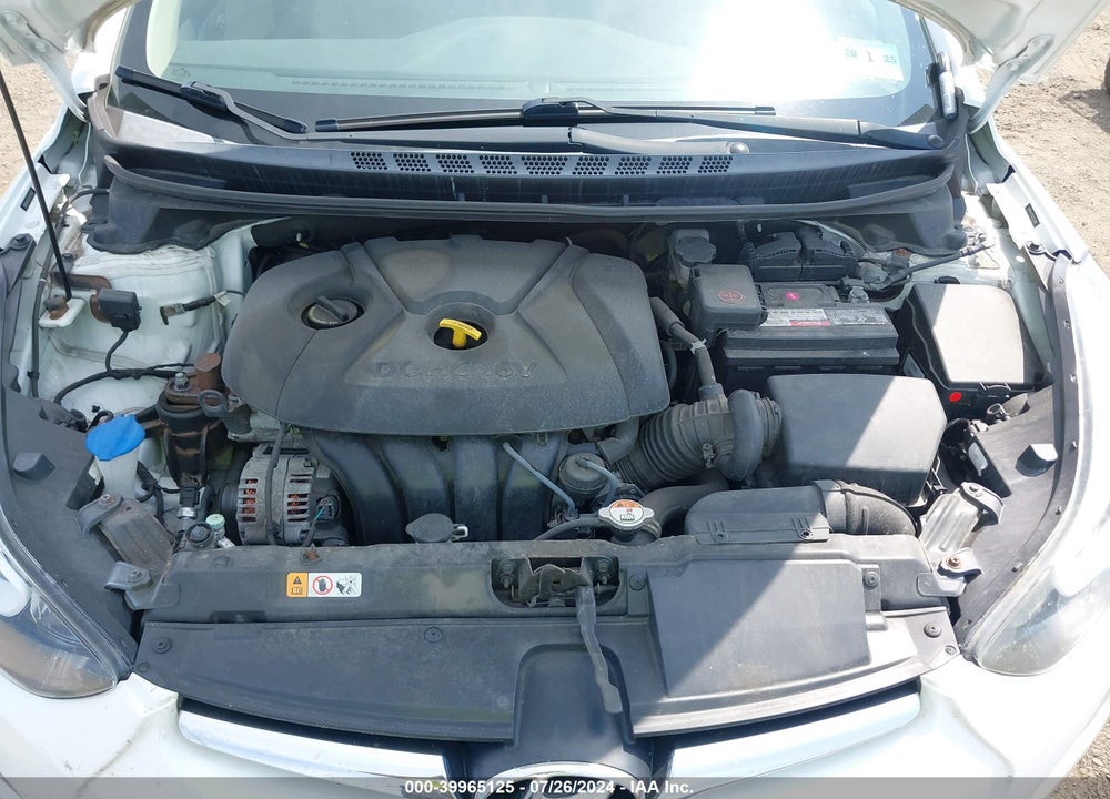 2016 HYUNDAI ELANTRA SE VIN: 5NPDH4AE5GH797662