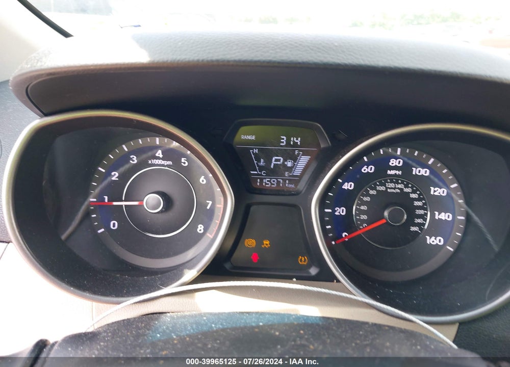 2016 HYUNDAI ELANTRA SE VIN: 5NPDH4AE5GH797662