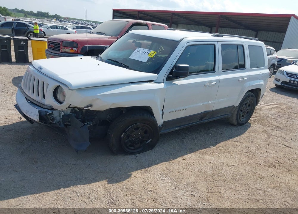 2017 JEEP PATRIOT VIN: 1C4NJPBA5HD149557