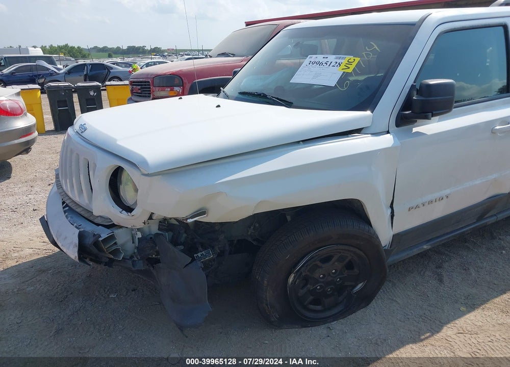 2017 JEEP PATRIOT VIN: 1C4NJPBA5HD149557