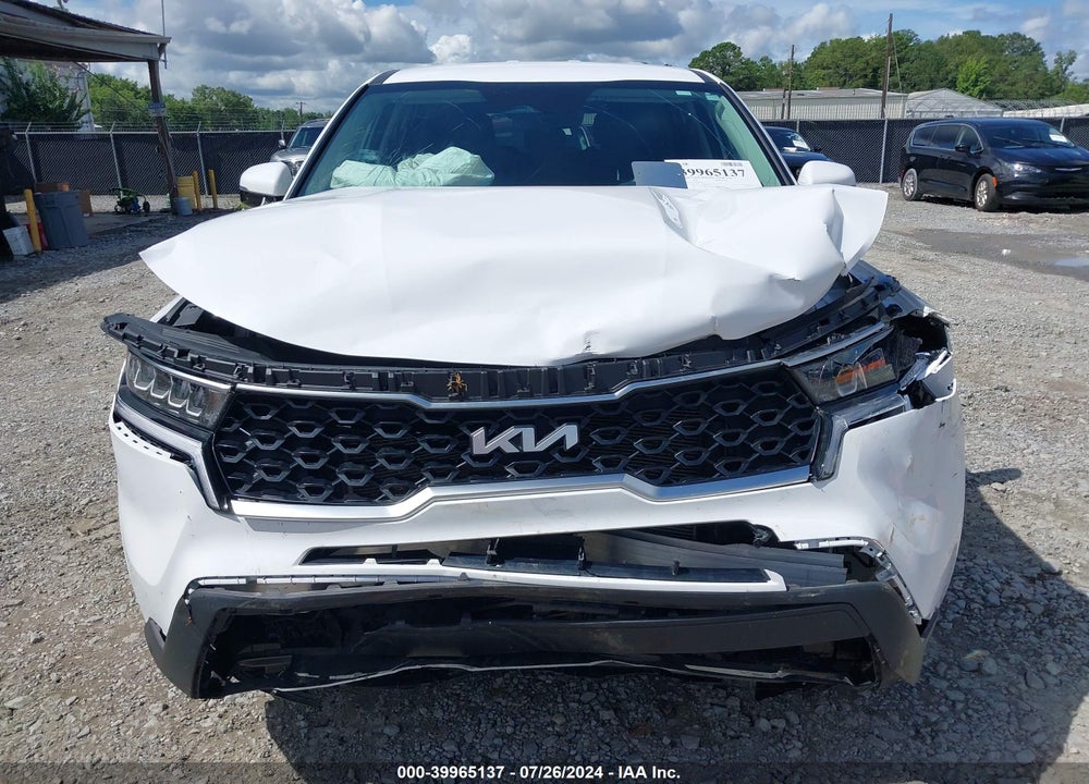 2022 KIA SORENTO LX VIN: 5XYRG4LC6NG106535