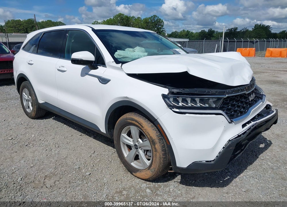 2022 KIA SORENTO LX VIN: 5XYRG4LC6NG106535