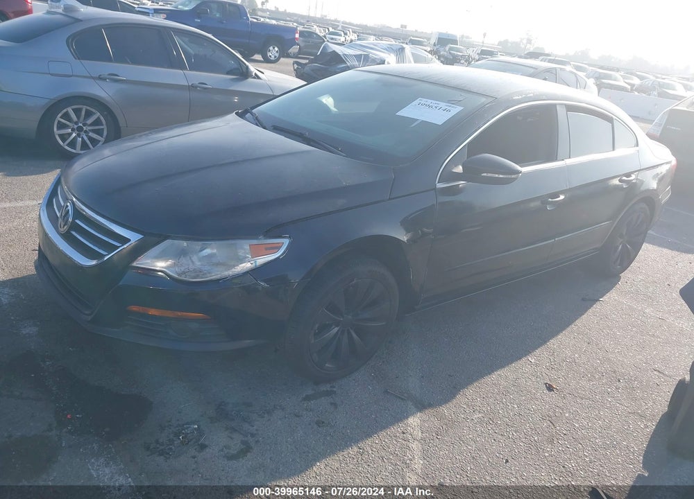 2012 VOLKSWAGEN CC SPORT VIN: WVWMP7AN7CE549539