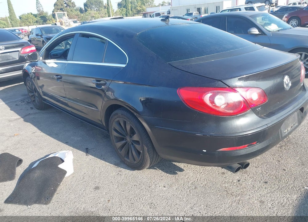 2012 VOLKSWAGEN CC SPORT VIN: WVWMP7AN7CE549539