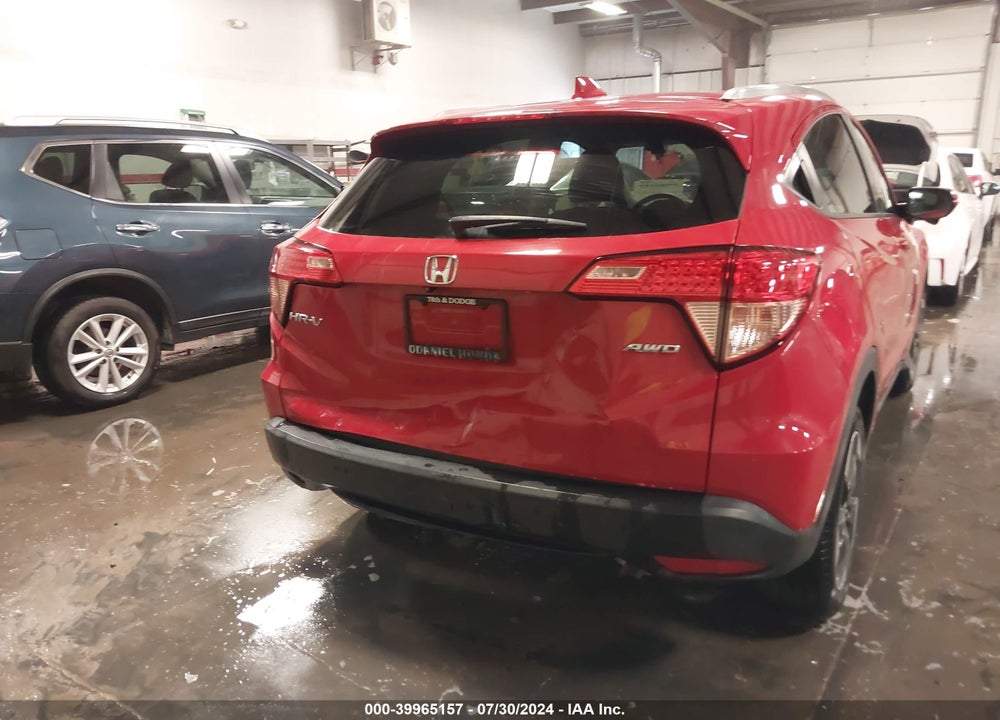 2018 HONDA HR-V EX-L VIN: 3CZRU6H73JM707604