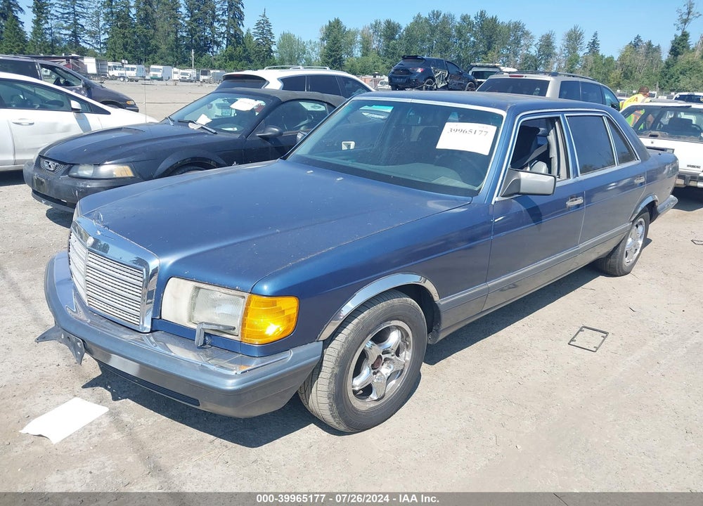 1991 MERCEDES-BENZ 420 SEL VIN: WDBCA35E8MA574960