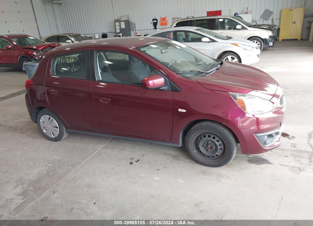2017 MITSUBISHI MIRAGE ES VIN: ML32A3HJ1HH002277