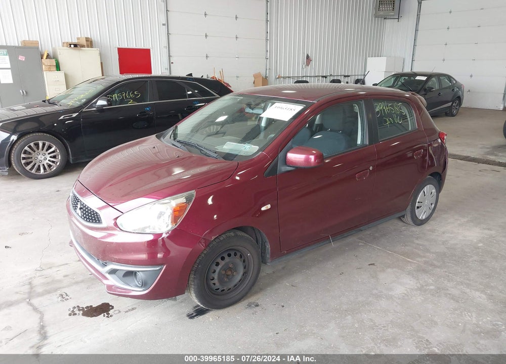 2017 MITSUBISHI MIRAGE ES VIN: ML32A3HJ1HH002277