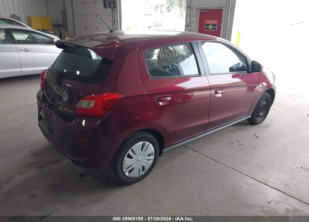 2017 MITSUBISHI MIRAGE ES VIN: ML32A3HJ1HH002277