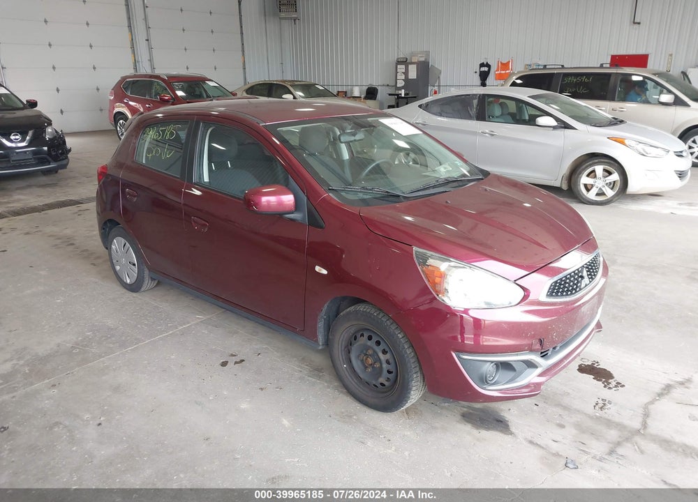2017 MITSUBISHI MIRAGE ES VIN: ML32A3HJ1HH002277